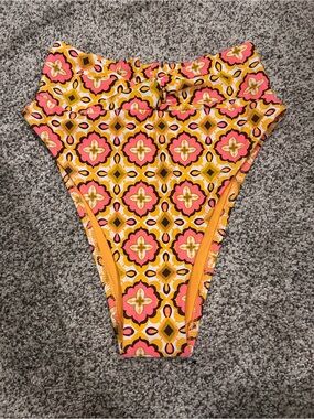 NWT Aerie High Waisted High Cut Cheeky Bikini Bottoms Size XS
